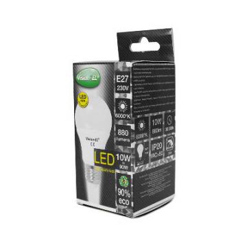  LED 8.5W BULB E27 6000K BX 