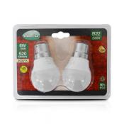  5W G45 BULB B22 4000K 