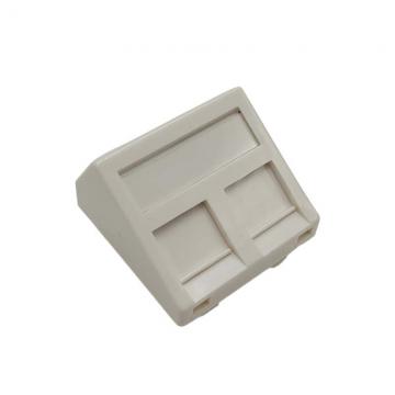  Plastron 45x45 RJ45 Nu inclin 