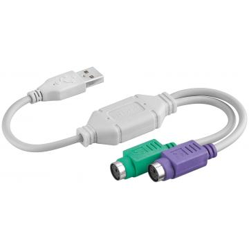  Adaptateur actif USB/PS2 doubl 