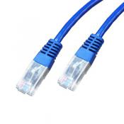  Cordon Cat 5e UTP Bleu - 5 m - 