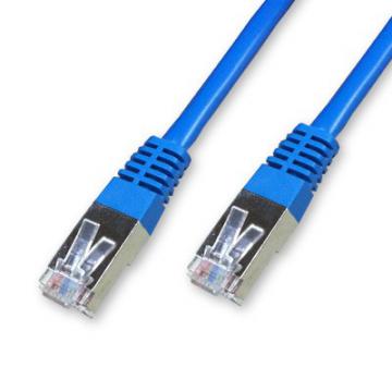  Cordon Cat 5e FTP Bleu - 0.70m 