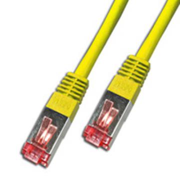  Cordon Cat 6 SSTP Jaune LSOH - 