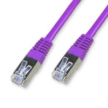  Cordon Cat 5e FTP Violet - 3 m 