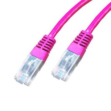  Cordon Cat 6 UTP Rose - 3m 