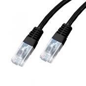  Cordon Cat 5e UTP Noir - 5 m - 