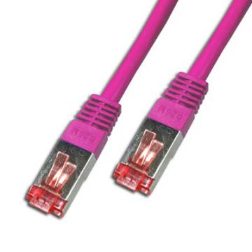  Cordon Cat 6 SSTP Rose LSOH - 