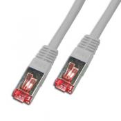  Cordon Cat 6a SSTP Gris LSOH - 