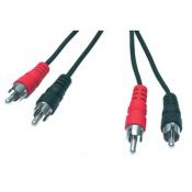  Cordon audio 2 x RCA M/M - 2m 