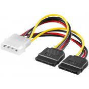  Adaptateur 2 SATA droit / conn 