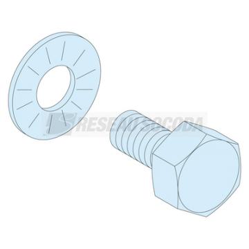  40x vis + rond. M6x16 