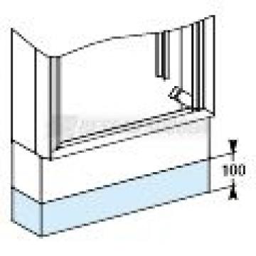  REHAUSSE SOCLE L600 H100M 