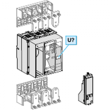  NS800H BLOC COUPURE 4P F E 