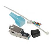  Plug male RJ45 STP Cat 6A 