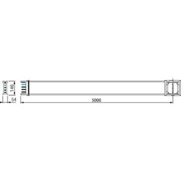  lm.dr.400A 5m 3L+N+PE transp 