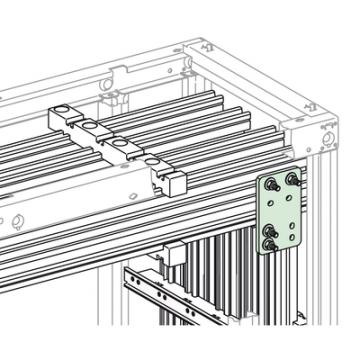  Liais.plate JdB vert/hor.3200A 