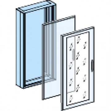  Porte transparente coffret 12M 