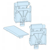  2 kits pivotement plastron 