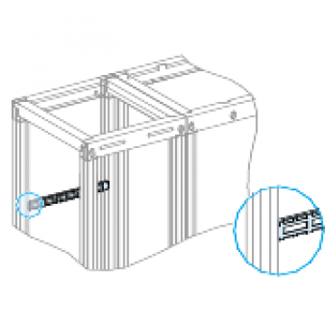  4 supports bridage cbles L300 