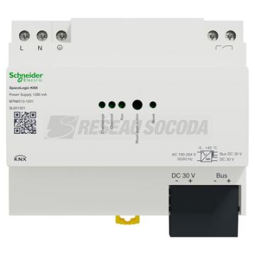  SpaceLogic KNX Alim 1280mA Aux 