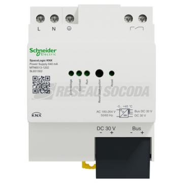  SpaceLogic KNX Alim 640mA Aux 