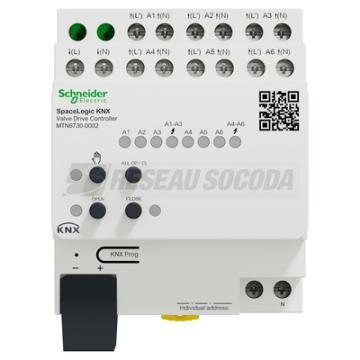  SpaceLogic KNX Chauffage 6s 