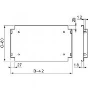  PLATEAU SUPP.HOR.-PLAX53 