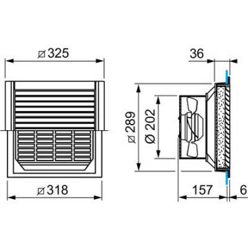  GRILLE SORTIE.DEC.223X223 