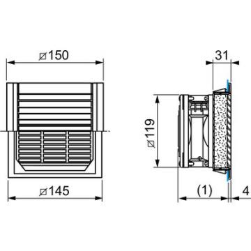  CAPOT CEM IP55DEC.125X125 