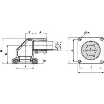  CM RAC.DROIT ROTAT.CAR.50 