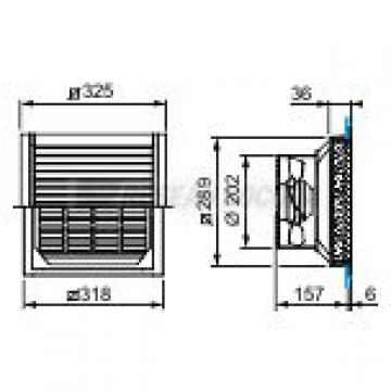  VENTIL.165M3-H 230V IP54 