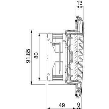  VENTIL.38M3-H 115V IP54 