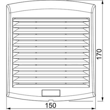  VENTIL. 85M3-H 115V IP54 