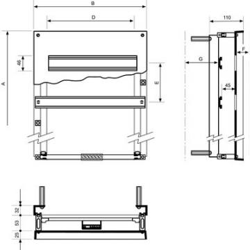  CHASS.MODUL18M300X250X150 