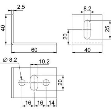  CONNECT RAIL C EN 60X40 