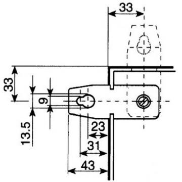  4 PATTES FIX.INOX 304 SMX 