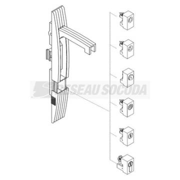  SERRURE CLE 2131A 