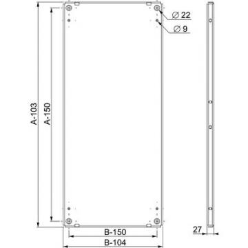  CHASS.PLEIN GALV1200X1000 