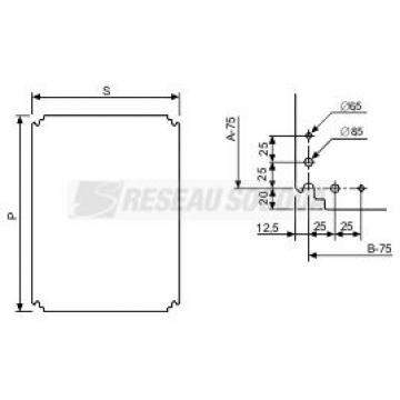  CHASSI POLYESTER 1000X800 