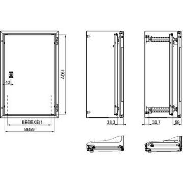  PORTE INT. P-CO 1000X600 