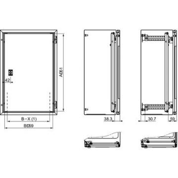  PORTE INT. P-CO 1000X600 