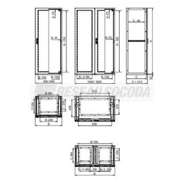  SFX 304L 1800X800X400 