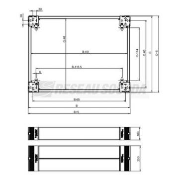  SOCL.FRONT.SF SM 100X1000 