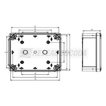  BTE COUV.OPAC116X74X62 PC 