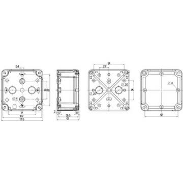  BTE COUV.OP.116X116X62ABS 