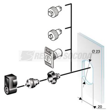  MANETTE +INSERT+CLE1242E 