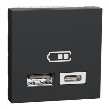  Chargeur USB double 2.4A anthr 