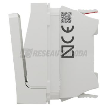  Cde  carte NO/NF 10A 2m Blanc 