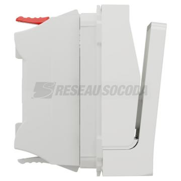  Cde  carte NO/NF 10A 2m Blanc 