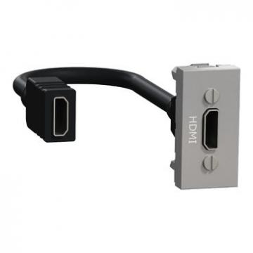  Prise HDMI 1m Alu 